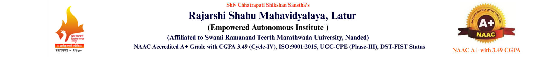 Rajarshi Shahu Mahavidyalaya (Autonomous), Latur